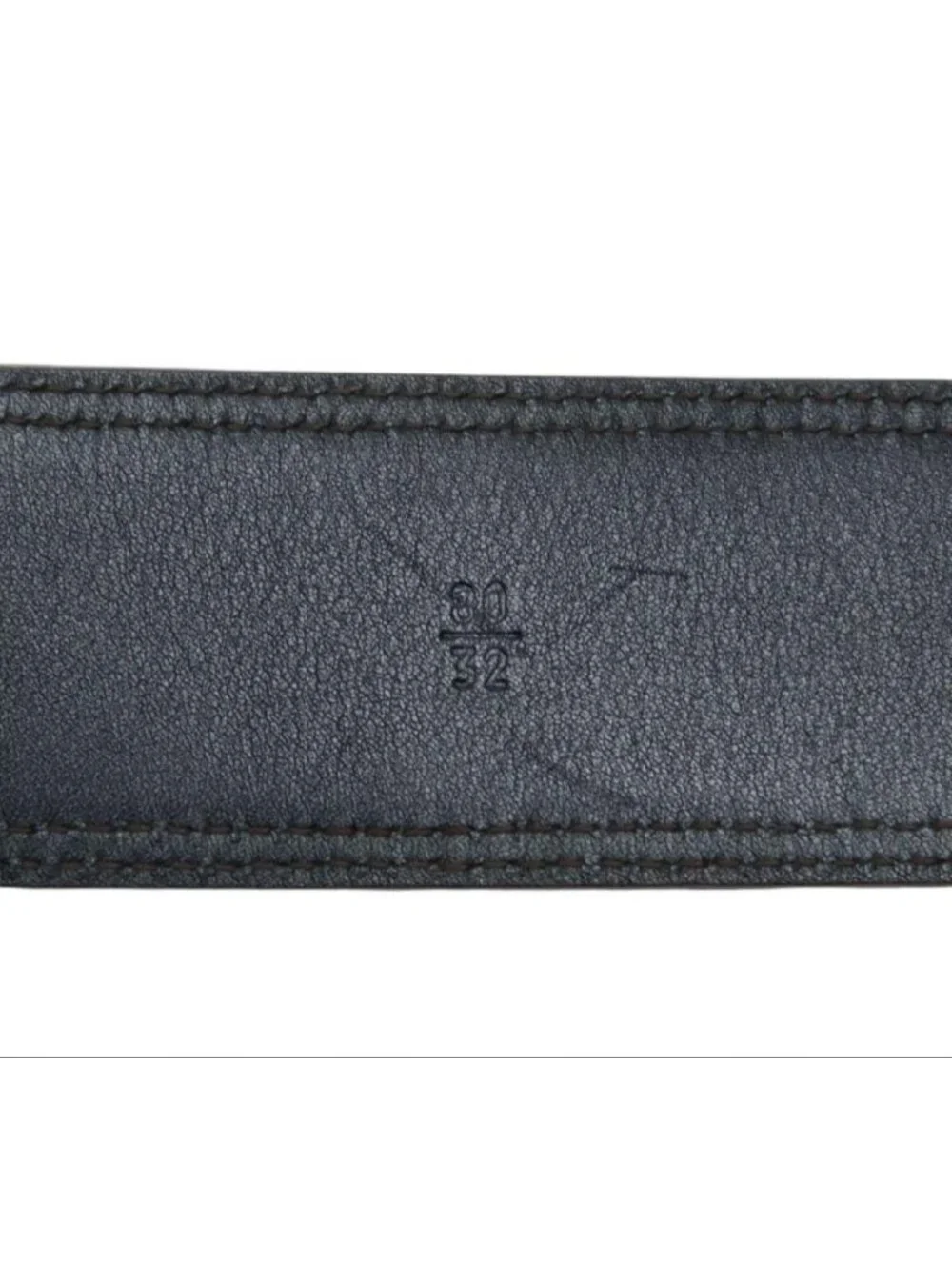 Prada Logo Belt Brown
